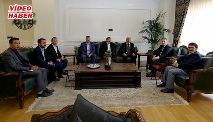 (22 MAYIS 2017) SEYYİD OSMAN HULUSİ EFENDİ VAKFI'NDAN TALAS BELEDİYESİ’NE ZİYARET