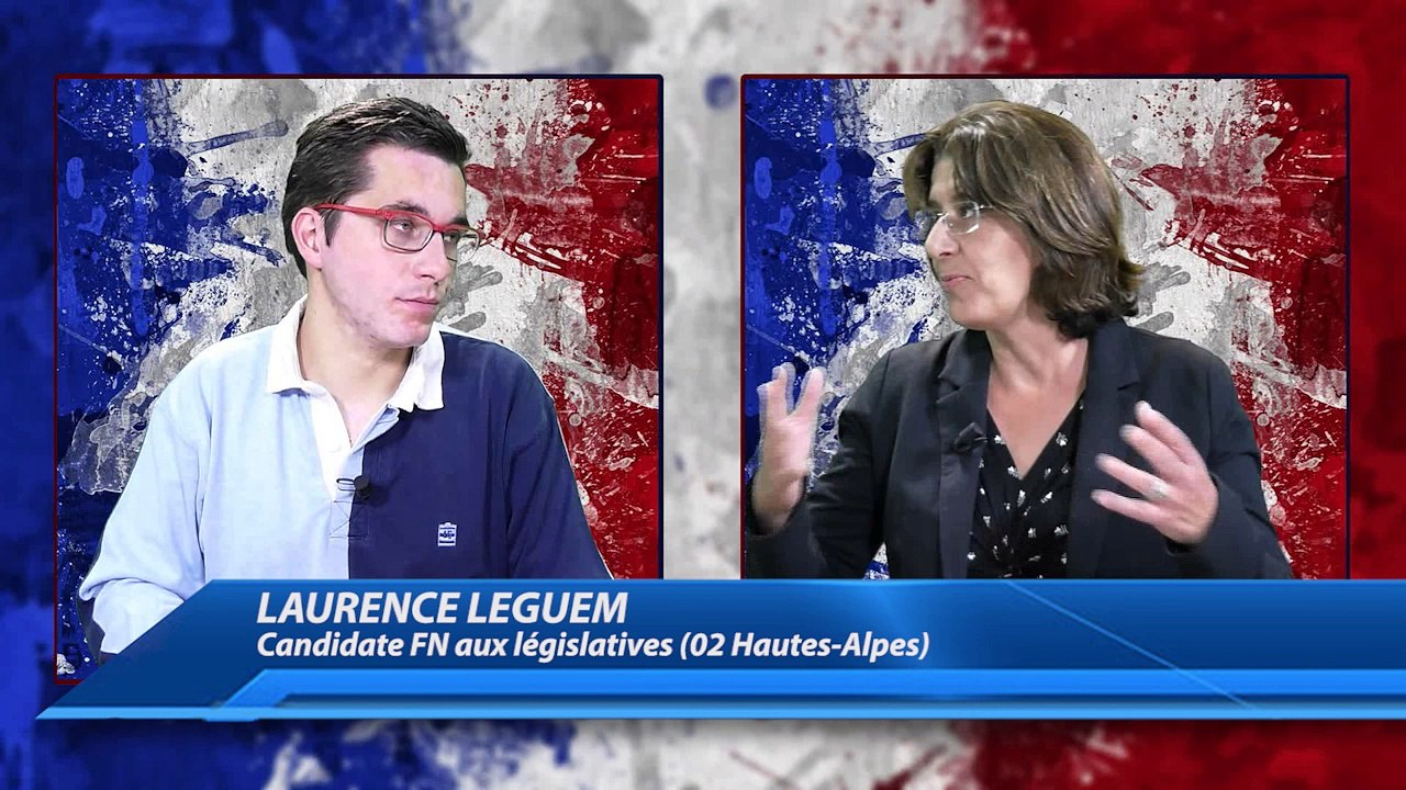 Migrants : Laurence Leguem, candidate FN aux législatives, évoque le sujet