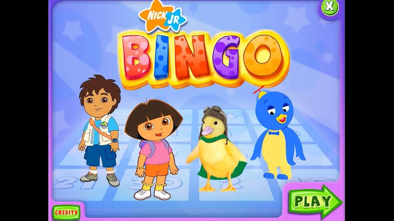 Nick Jr Bingo! Featuring Dora, Diego And More! Part 1 - video Dailymotion