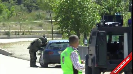 Tunceli’de şüpheli araç polisi alarma geçirdi