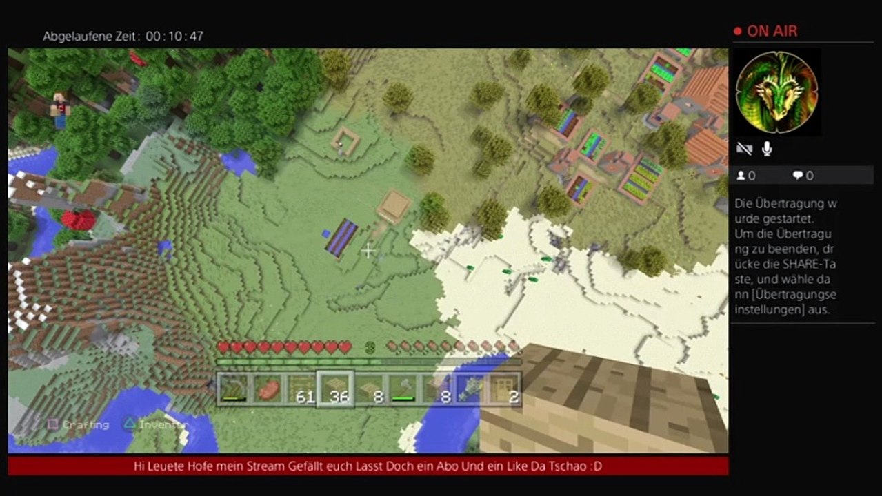 Mincraft stream