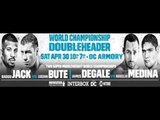 BADOU JACK, LUCIAN BUTE & JAMES DEGALE  ready for april 30 EsNews Boxing