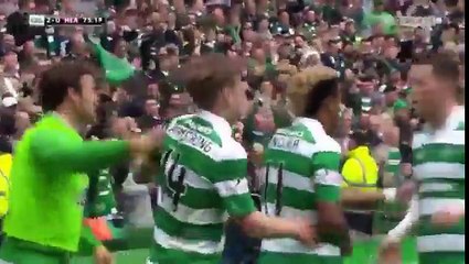 Stuart Armstrong Goal -  Celtic 2-0 Hearts  21.05.2017 (HD)