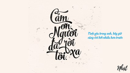 Cám Ơn Người Đã Rời Xa Tôi - Phạm Hồng Phước ft. Suni Hạ Linh (Video Lyrics)