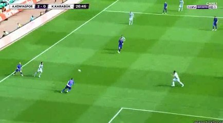 Omer Sahiner Goal HD - Konyaspor	2-0	Kardemir Karabuk 21.05.2017