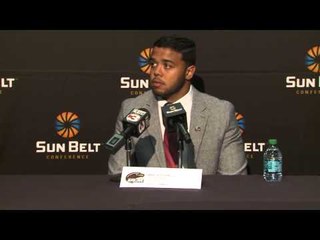 2014 Sun Belt Media Day -  ULM RB Ray Stovall