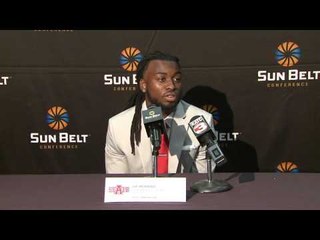 2014 Sun Belt Media Day - Arkansas State WR J.D.  McKissic