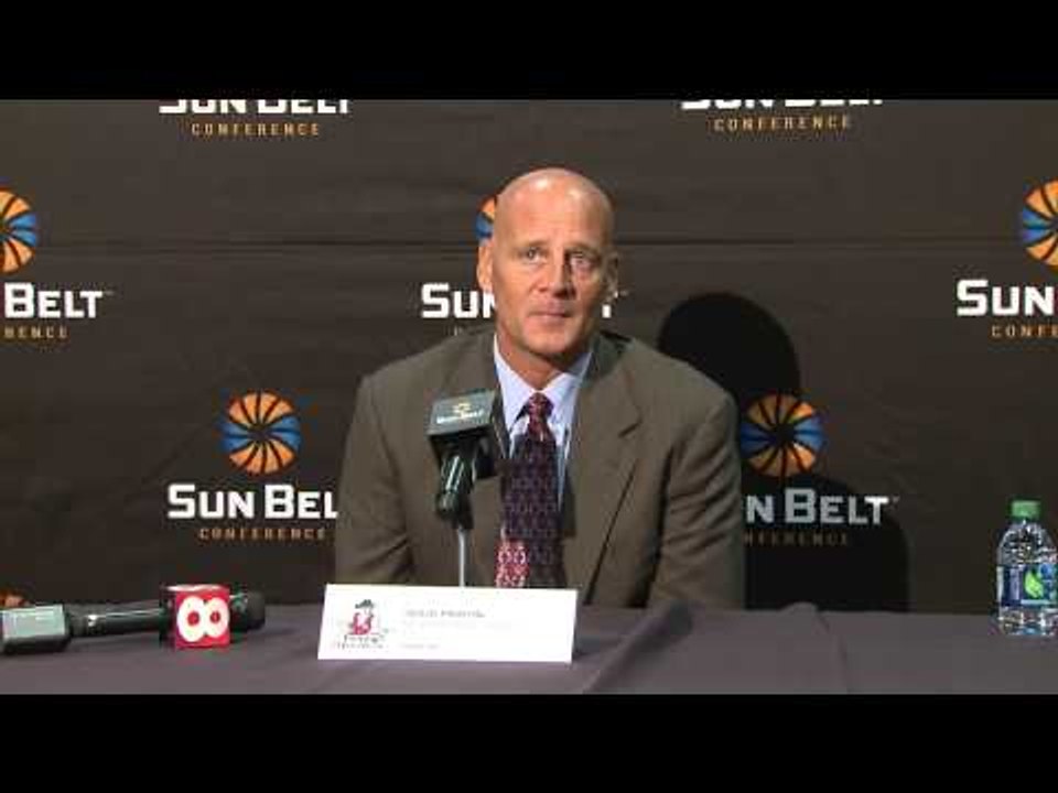 2014 Sun Belt Media Day - NMSU Head Coach Doug Martin