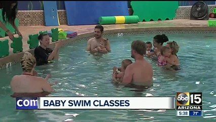 Swim classes to help kids learn how to be around water