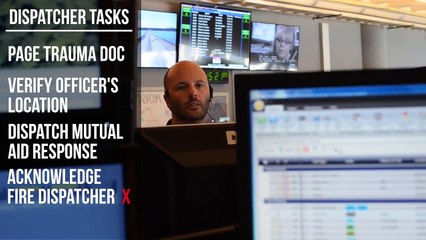 Visite du centre d'appel des urgences aux USA - 911