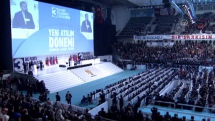 Cumhurbaşkanı Erdoğan: "Bu Kongre AK Parti Için Bir Yeniden Diriliş, Yeniden Kuruluş Kongresidir"