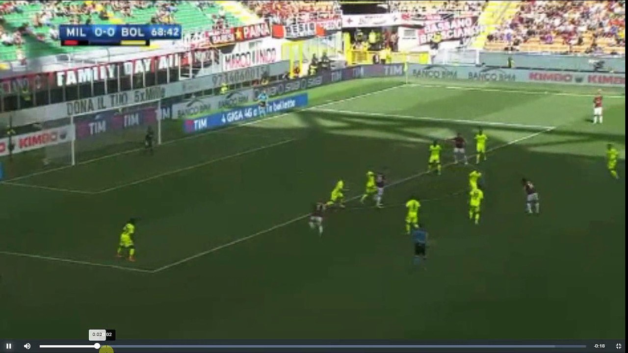 Gerard Deulofeu Goal -  AC Milan vs Bologna FC  1-0  21.05.2017 (HD)