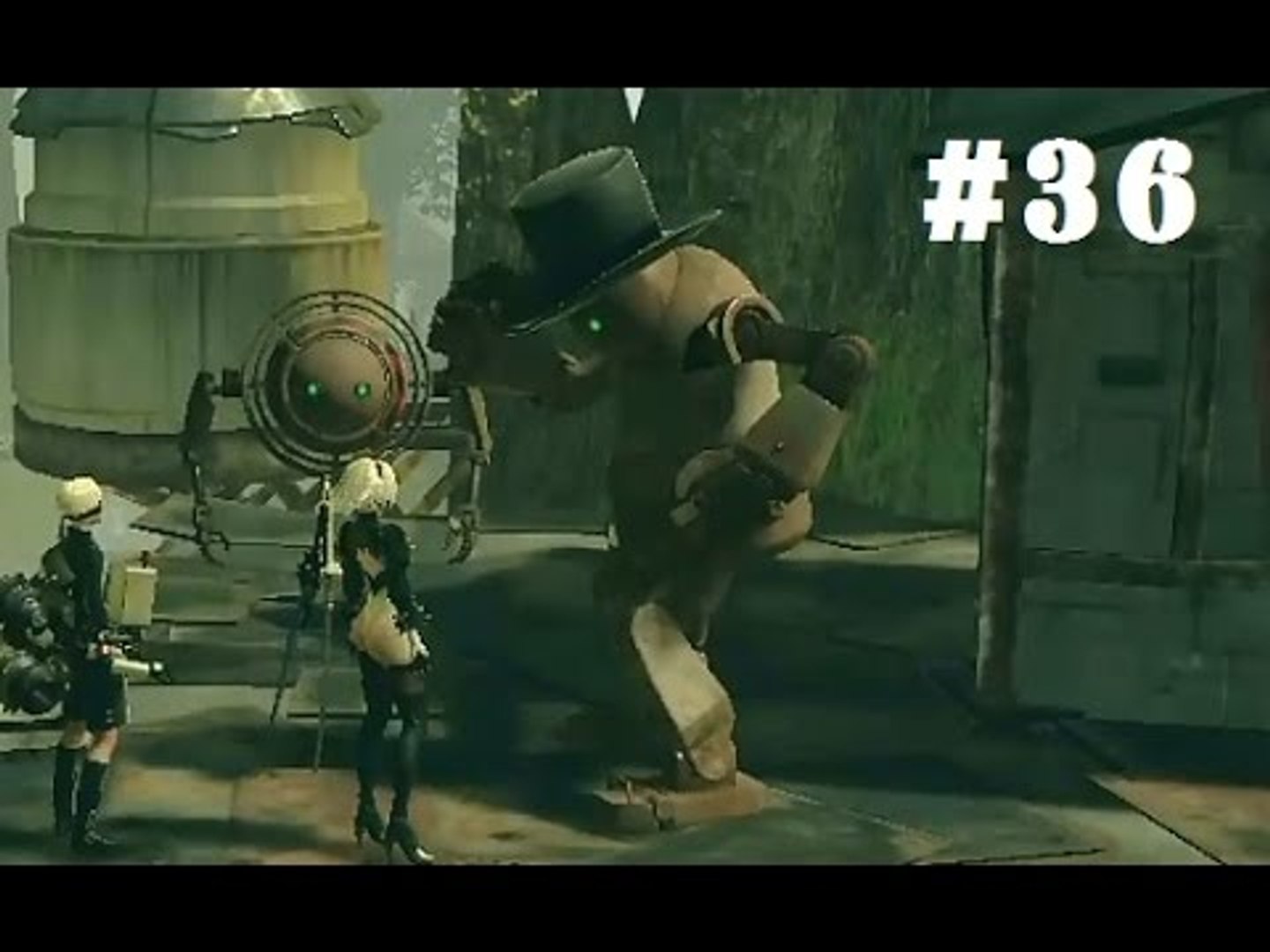 維奇 Nier Automata 中文版 尼爾 自動人形 36 支線 谷底的主人 沙特的憂鬱 影片dailymotion