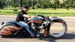 Ballistic Cycles 30- Hubless Wheel, Twin Turbo Harley Bagger! Baddest Bagger in Sturgis 2014