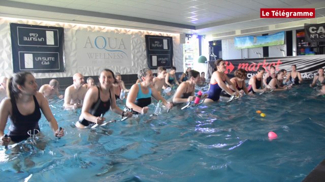 Rennes. Cancer du sein : 24 h d'aquabodybike pour aider les patientes