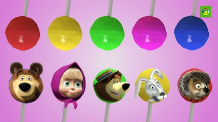 Masha And The Bear & Ice Creams With Different Shapes & Elsa & Batman