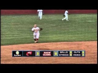 2014 Sun Belt Conference Softball Championship - Game 6 Highlights  UL Lafayette vs Western Kentucky