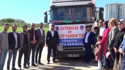 Elazığ'dan Suriye'ye 1 Tır Dolusu Yardım
