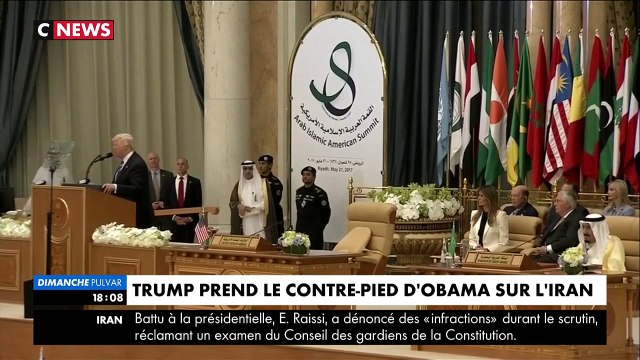 Donald Trump à Ryad, délivre un ''message d'amitié, d'espoir et d'amour''