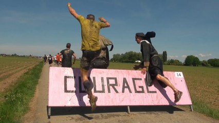 Costumes, boue et cascades: dans l'ambiance de l'Elsass Run