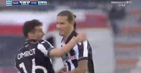 1 - 0 Aleksandar Prijović Goal HD - PAOK 1-0 Panionios 21.05.2017
