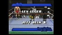 Lex Luger vs Jeff Belk - HORRIBLE WRESTLING MATCH
