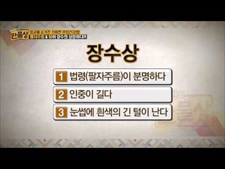 장수하는 관상의 조건 [만물상] 97회 20150215