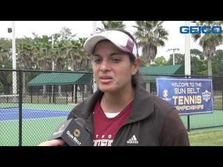2014 Tennis Championship - Women's Match 3 Interviews with Troy