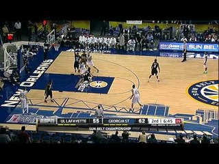 2014 Sun Belt Conference Men's Basketball Championship Highlights UL Lafayette vs. Georgia State