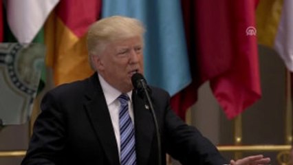 Abd-Arap ve Islam Ülkeleri Zirvesi - ABD Başkanı Donald Trump (6)