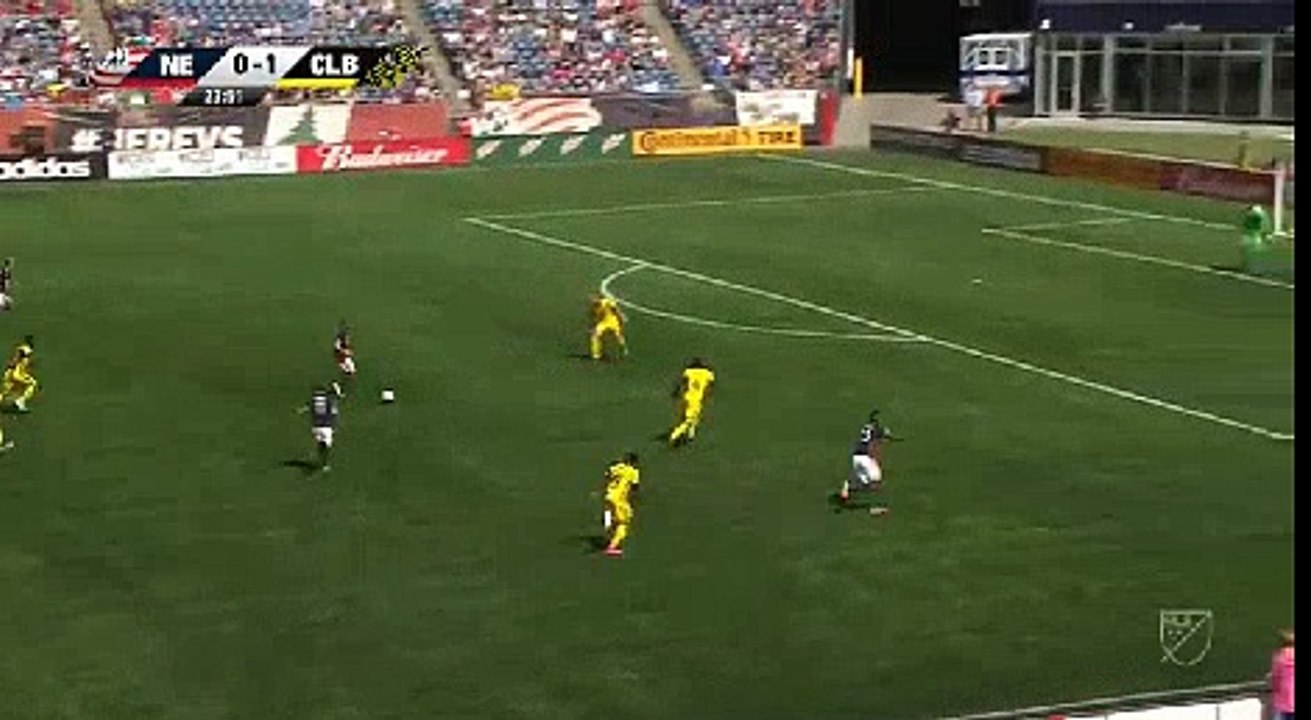 Diego Fagundez Goal HD - New England Revolution 1-1 Columbus Crew 21.05.2017