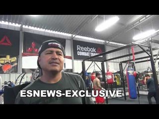 robert garcia was waiting after pacquiao-bradley 3 to meet floyd mayweather at entrance of mgm