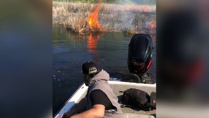Une nouvelle technique pour éteindre un incendie !