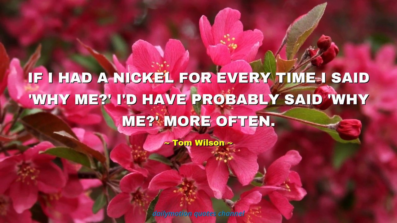 Tom Wilson Quotes