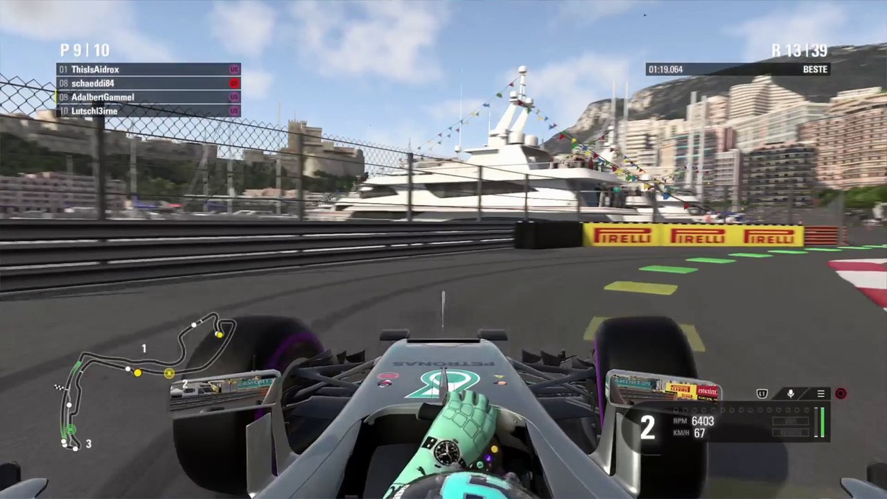 F1 2016 Monaco Saison 2