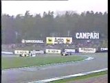 Formula 1 - Ayrton Senna overtakes five cars in first round