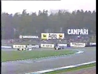 Formula 1 - Ayrton Senna overtakes five cars in first round