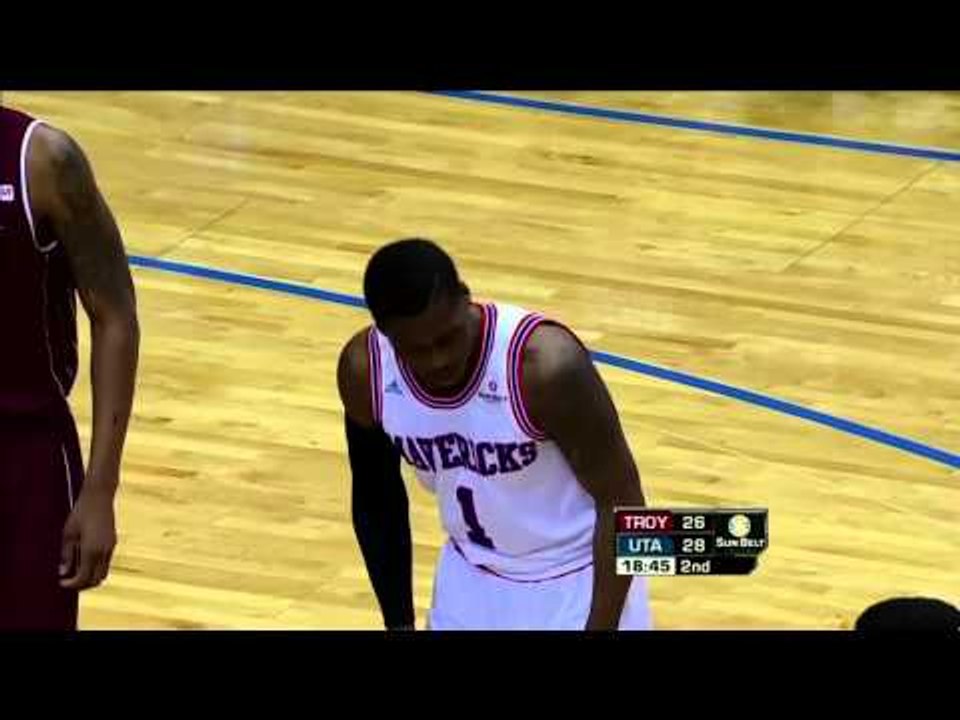 1/23/14 MBB: UT Arlington vs. Troy