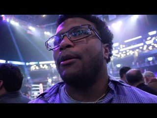 Immediate Reaction to chris algieri stoppage, george arias naji rap radar