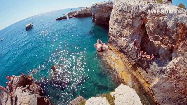 Crazy people are better jumps than high rocks