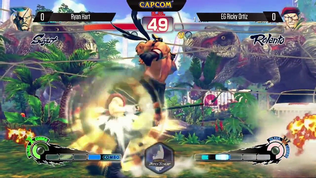 USFIV  Ryan Hart vs EG Ricky Ortiz - Capcom Pro Tour E3 Invitational