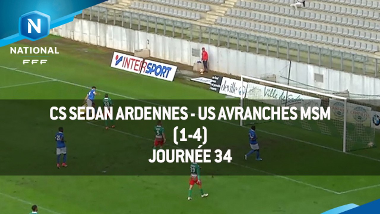 J34 : CS Sedan Ardennes - US Avranches MSM, le résumé
