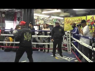 Lil Bhop is fluid in Southpaw and Orthodox like Terrance Crawford