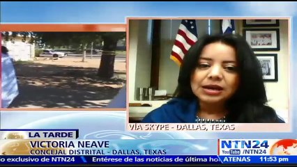 “Con la ley ‘SB4’ las personas no van a querer reportar si son víctimas o testigos de un crimen, si saben que el estatus de su ciudadanía lo van a chequear”, Concejal distrital de Dallas, Texas, Victoria Neave