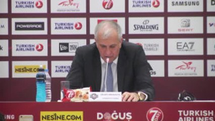 Fenerbahçe - Olympiakos Maçının Ardından - Zeljko Obradovic