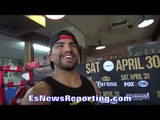 VICTOR ORTIZ EXPLAINS WHY MAYWEATHER WAS 