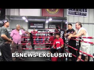 Mikey Garcia (34-0 28 KOs) "people looking at me saying i'm easy to beat ask those I ko'd"