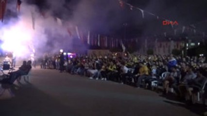 Manavgat'ta Fenerbahçe Coşkusu