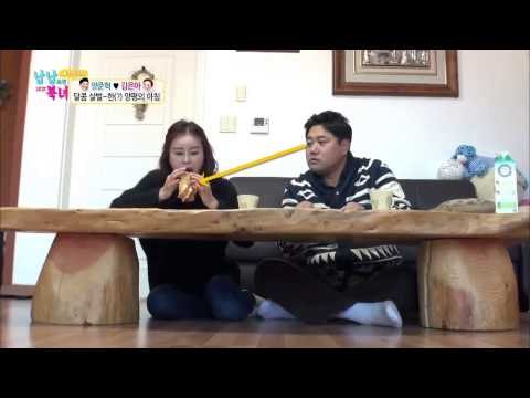 양준혁♥김은아, 달콤 살벌한 아침 [남남북녀] 30회 20150123