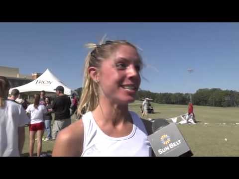 2013 Sun Belt Conference Cross Country Championship - Kristina Aubert of Arkansas State